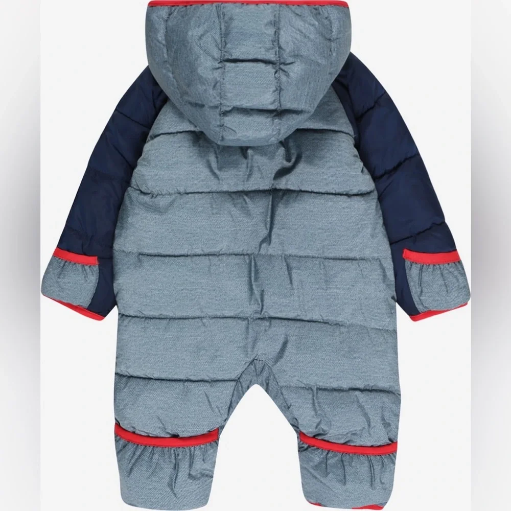 NEW / LEVI'S BABY SNOWSUIT - Marine / Grey